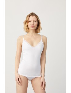 Camiseta de tirante fino...