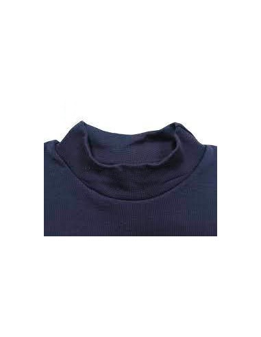 Camiseta semicisne manga larga...