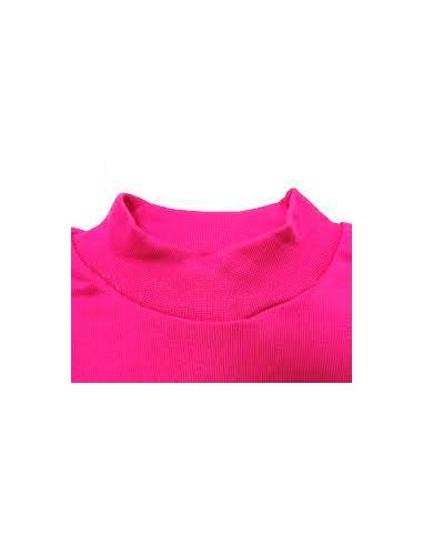 Camiseta semicisne manga larga...