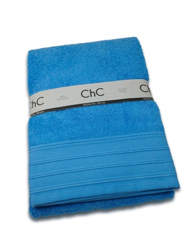 Toalla ducha CHC azul claro