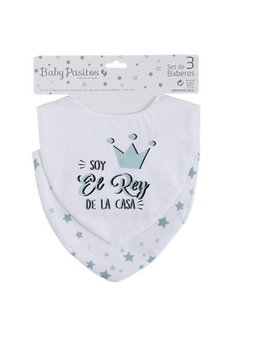 Babero bandana en pack de 2 marca...