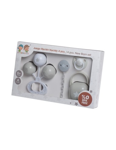 CAJA REGALO RECIEN NACIDO 4P...