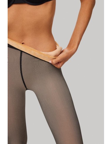 Panty térmico transparente de 190 DEN...