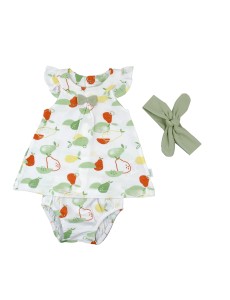 Vestido para bebé con braga...