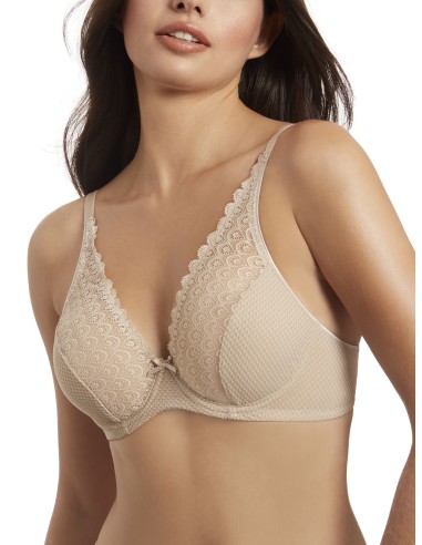 Sujetador con aros y sin relleno...