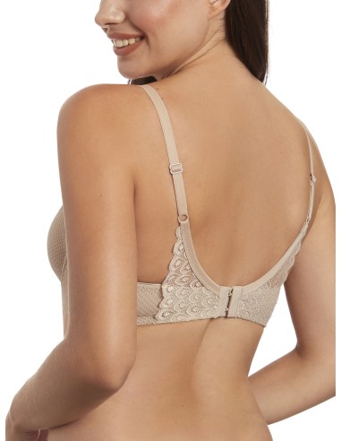 Sujetador con aros y sin relleno...