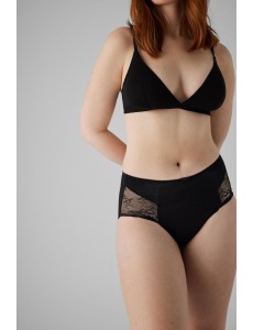 Braga alta de algodón...