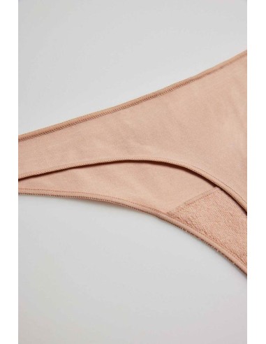 Tanga básico de algodón en caja de 6...