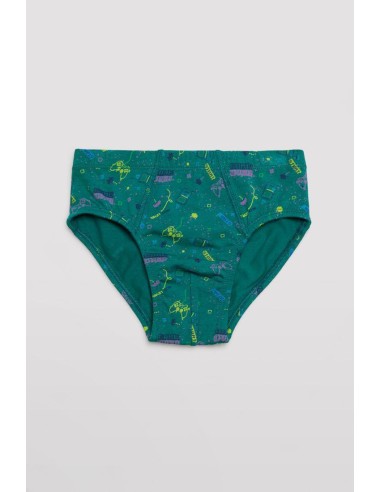 Slip infantil de algodón natural en...