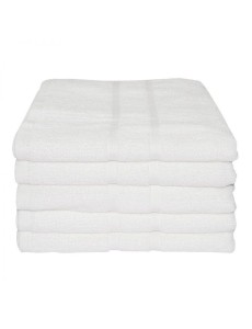 Toalla de rizo blanca de...