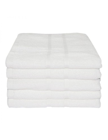 Toalla de rizo blanca de ducha para...