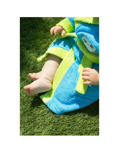 Albornoz infantil marca Interbaby panda