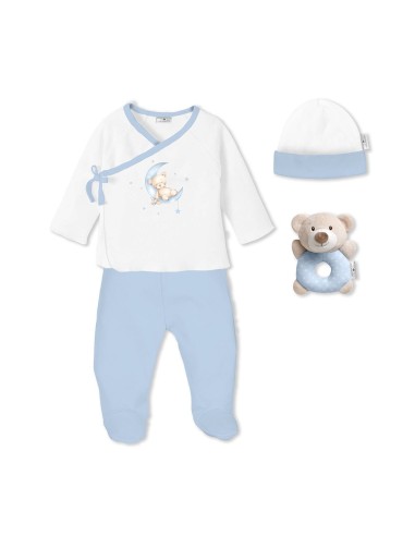 Set de 4 piezas para primera puesta...