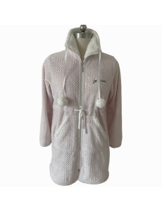 Bata corta de mujer con...