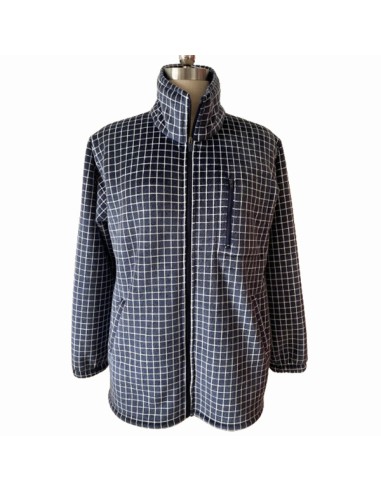 Bata corta de hombre con cremallera...