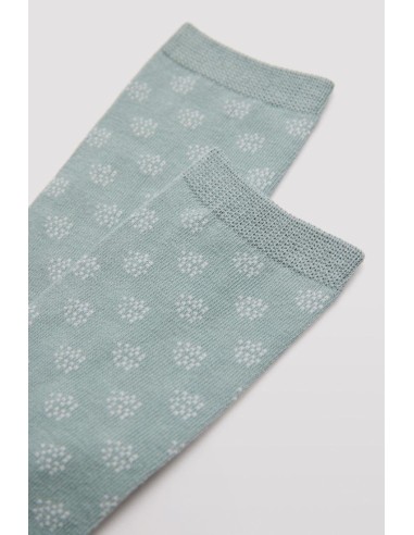 Calcetín de mujer con puño...