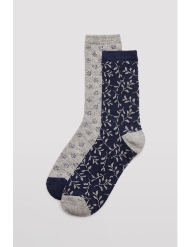 Calcetín de mujer con puño...