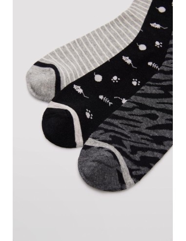 Calcetín de mujer sin puño en caja de...