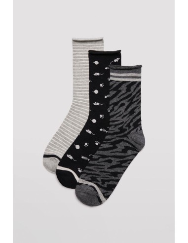 Calcetín de mujer sin puño en caja de...