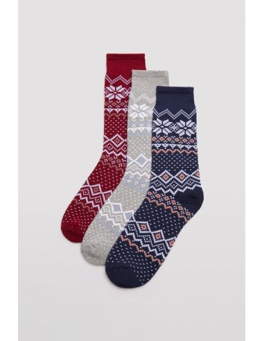 Calcetín térmico de mujer con puño...