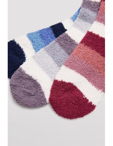 Calcetín de franela para mujer en...