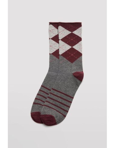 Calcetín de hombre sin puño en caja...