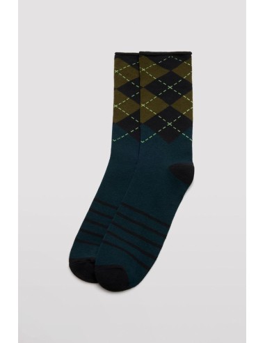 Calcetín de hombre sin puño en caja...