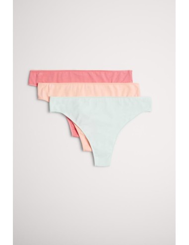 Tanga básico de algodón en caja de 6...