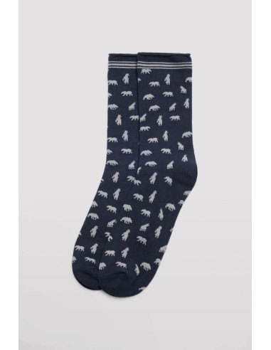 Calcetín de hombre sin puño en caja...