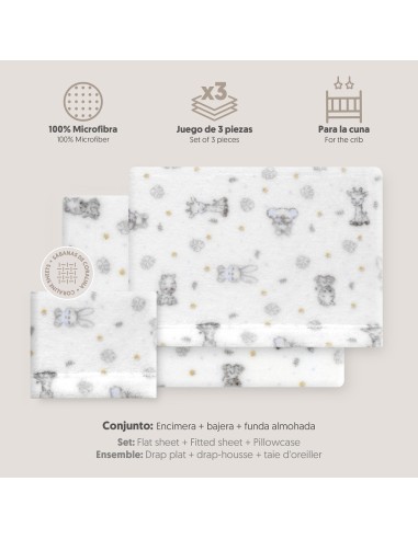 Juego de sábanas de coralina para...