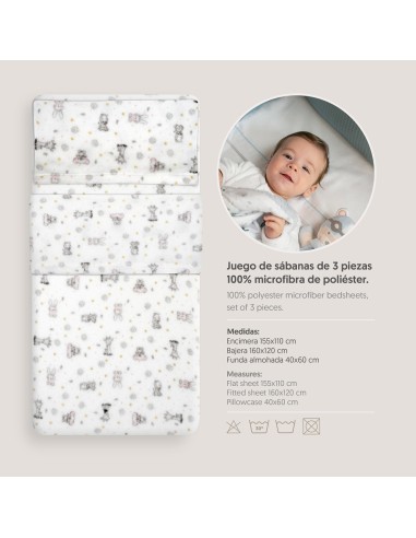 Juego de sábanas de coralina para...