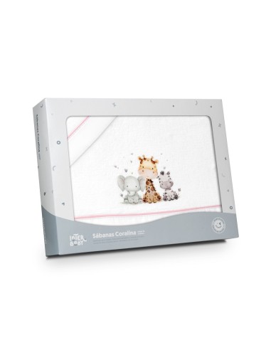 Juego de sábanas de coralina para...