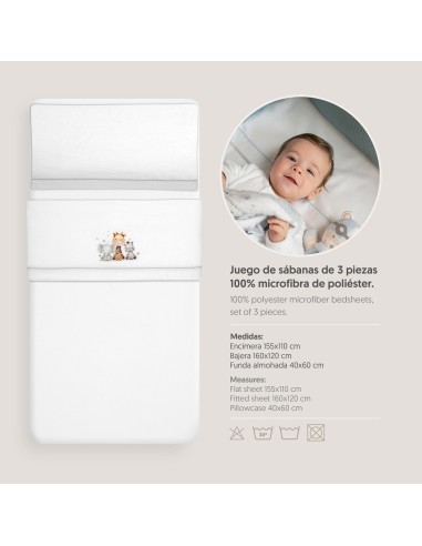 Juego de sábanas de coralina para...