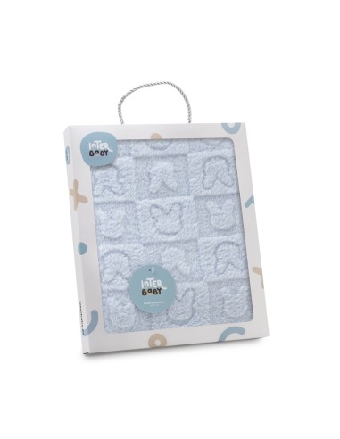 Manta sherpa grabada para bebé marca...