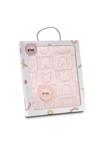 Manta sherpa grabada para bebé marca...