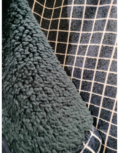 Bata corta de hombre con cremallera...