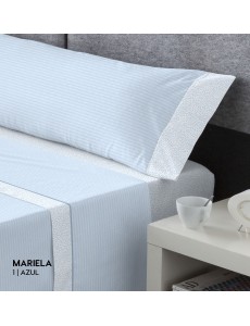 Juego de sábanas marca Bon...