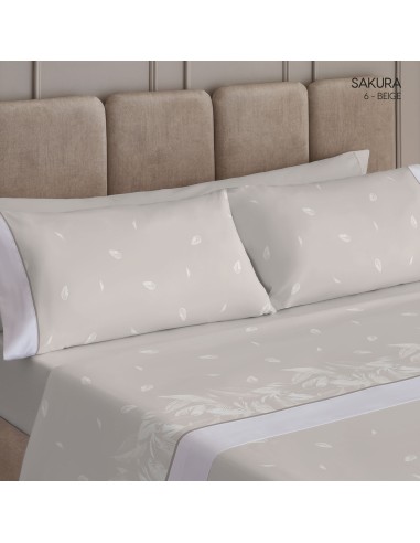 Juego de sábanas marca Dart Luxe Sakura