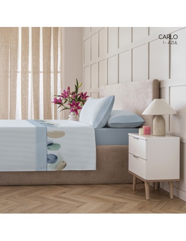 Juego de sábanas marca Kabely Cronos