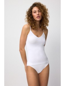 Camiseta de tirante fino en...