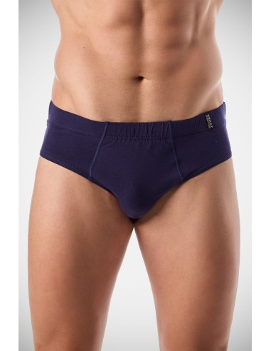 Slip de algodón con goma cubierta en...