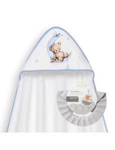 Capa de baño con gorro de...