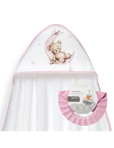 Capa de baño con gorro de baño para...