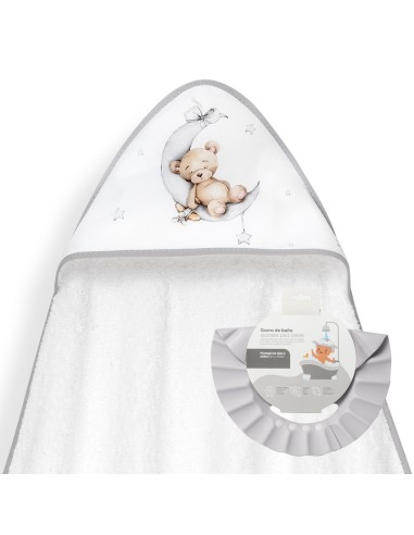 Capa de baño con gorro de baño para...