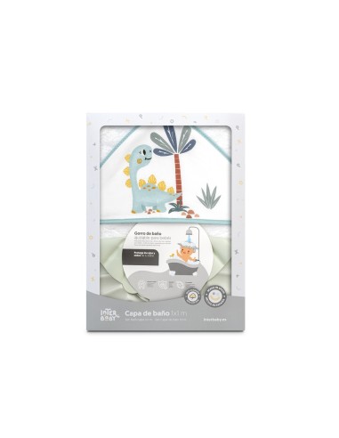 Capa de baño con gorro de baño para...