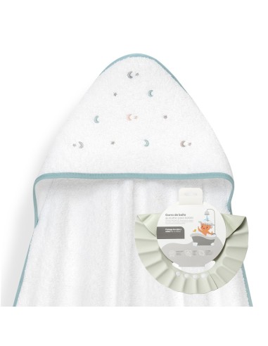 Capa de baño con gorro de baño para...