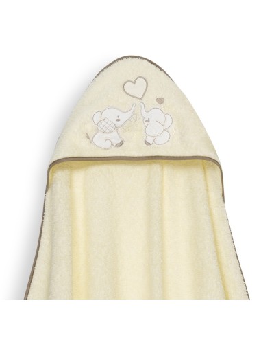 Capa de baño con gorro de baño para...