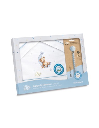 Juego de sábanas para cuna con...