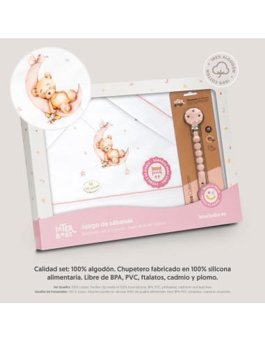 Juego de sábanas para cuna con...