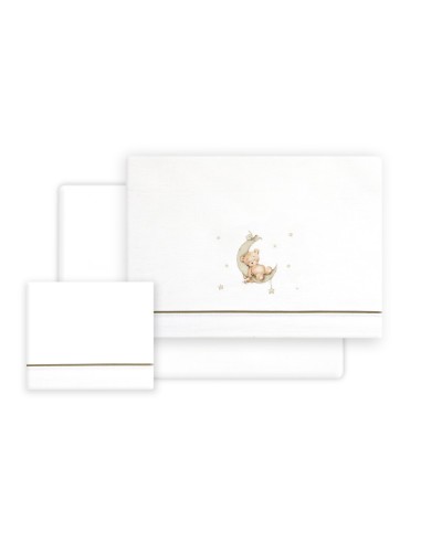 Juego de sábanas para cuna con...